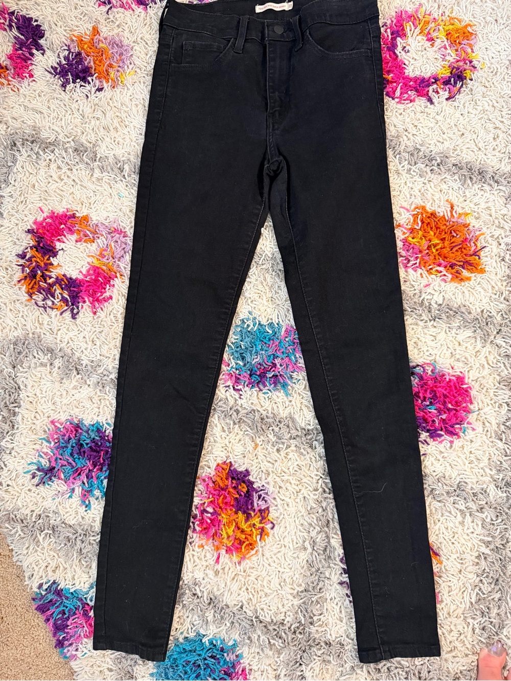 Levi’s 720 High Ride SkinnyBlack Women’s Jeans - Classic High-Rise Stretch